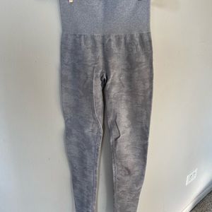 GYMSHARK Lilac Grey Camo Seamless Leggings